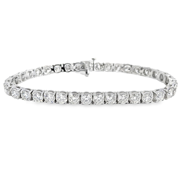 15.03 CTW Diamond 14K White Gold Tennis Bracelet