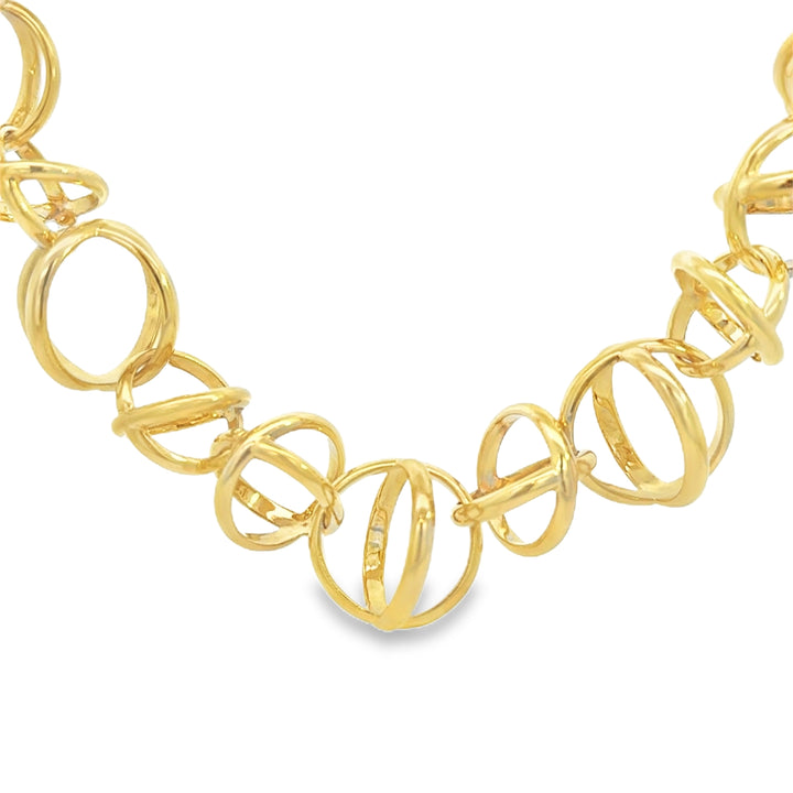 Pre-Owned Fred Paris Planète Collection 18K Yellow Gold Necklace