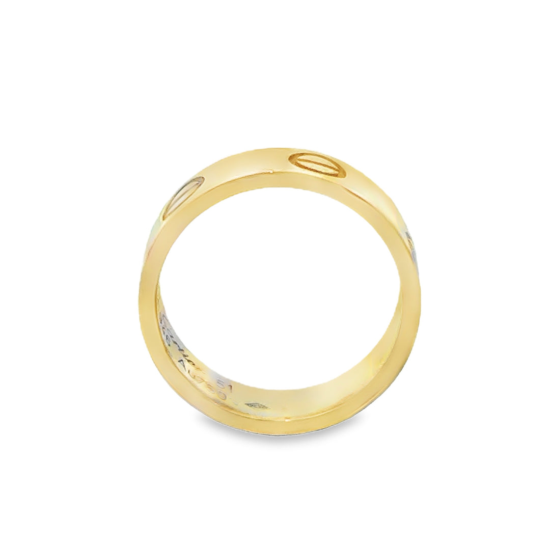Pre-Owned Cartier Love Ring 18K Yellow Gold 5.5MM