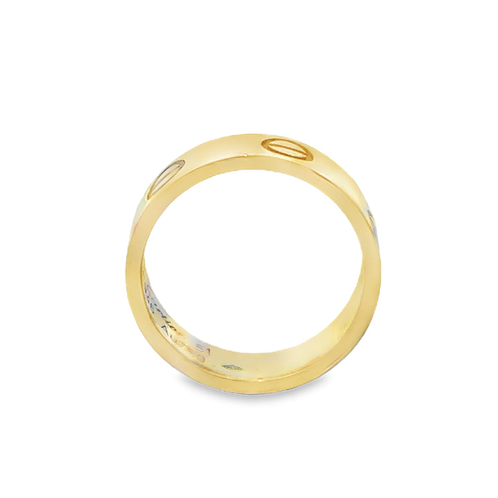 Pre-Owned Cartier Love Ring 18K Yellow Gold 5.5MM