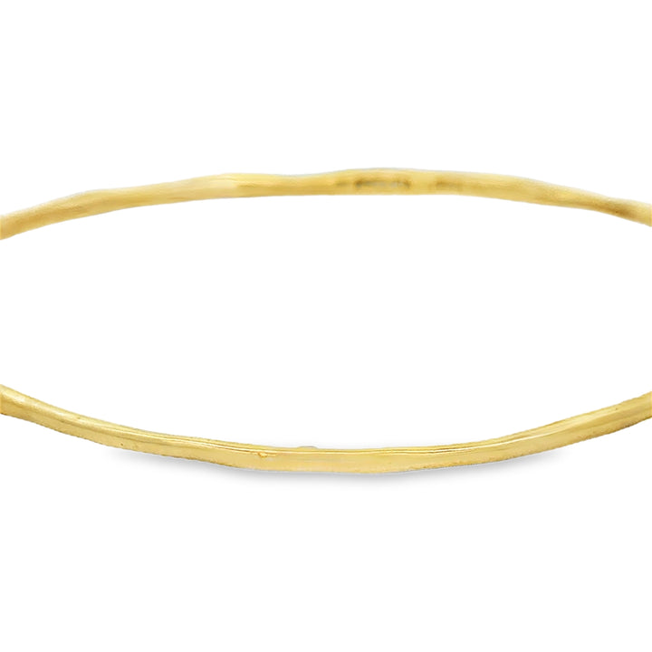 Pre-Owned Ippolita 18K Yellow Gold Free-Form Bangle Bracelet