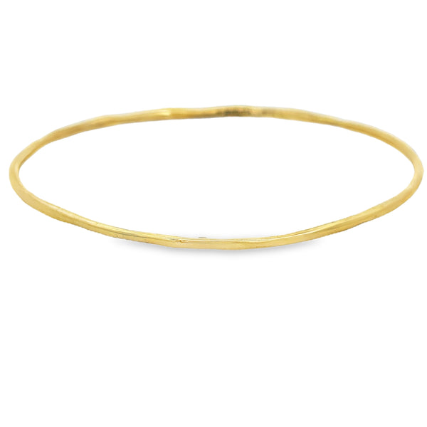 Pre-Owned Ippolita 18K Yellow Gold Free-Form Bangle Bracelet