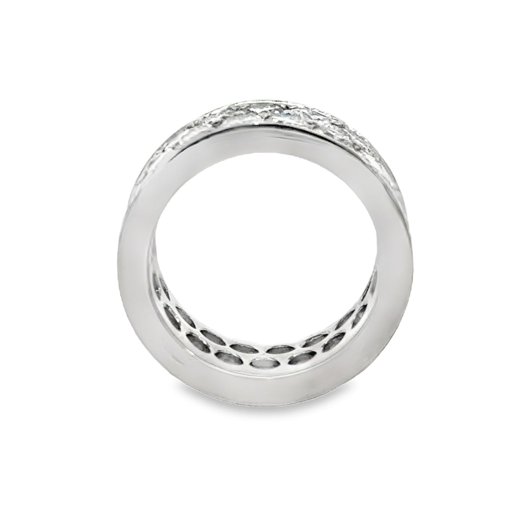 6.29 CTW Diamond Platinum Band Ring