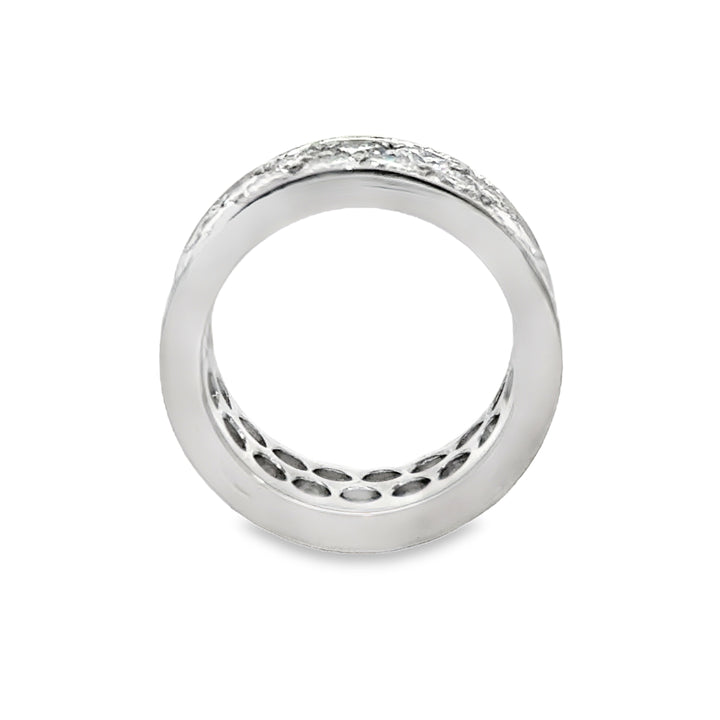 6.29 CTW Diamond Platinum Band Ring