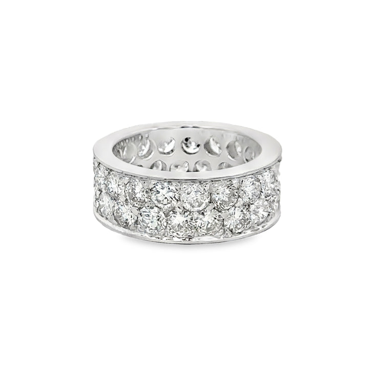 6.29 CTW Diamond Platinum Band Ring