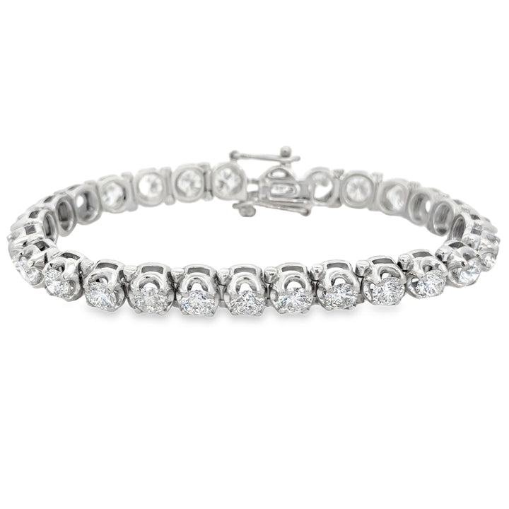 6.00 CTW Diamond 14K White Gold Tennis Bracelet
