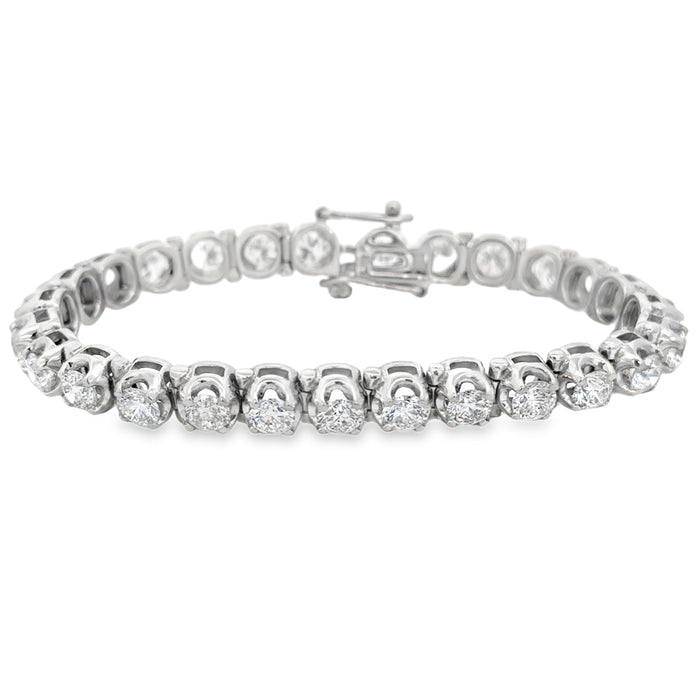 6.00 CTW Diamond 14K White Gold Tennis Bracelet