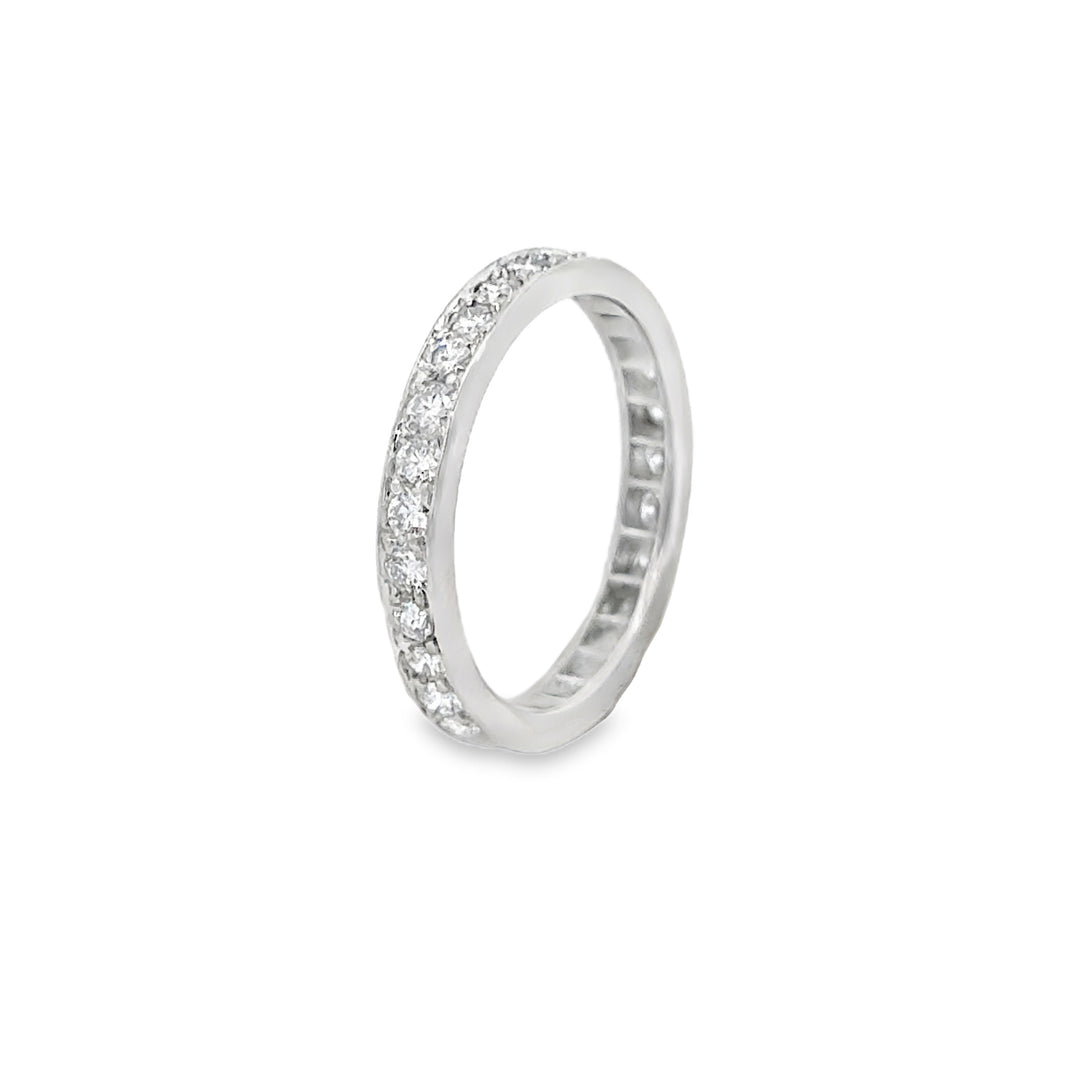 Pre-Owned Tiffany &amp; Co. Approx. 0.75 CTW Diamond Platinum Eternity Band