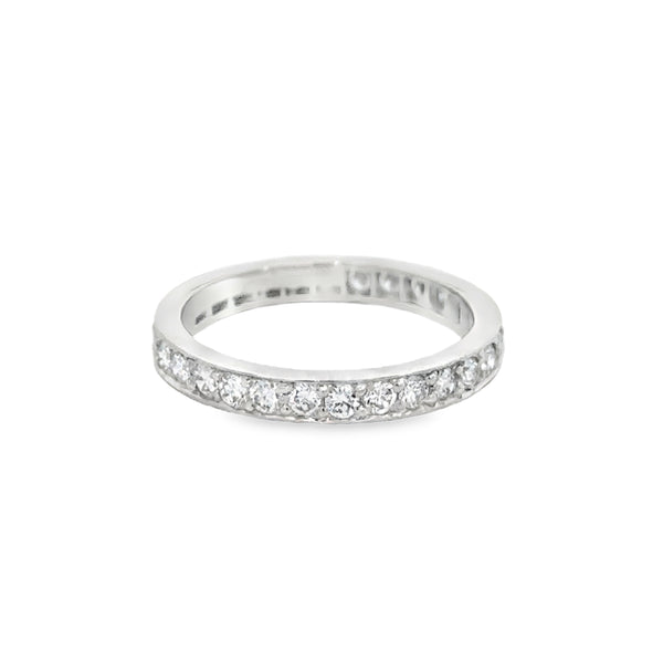 Pre-Owned Tiffany & Co. Approx. 0.75 CTW Diamond Platinum Eternity Band