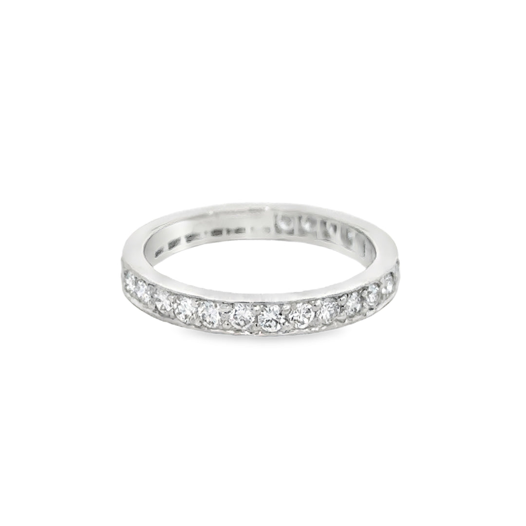 Pre-Owned Tiffany &amp; Co. Approx. 0.75 CTW Diamond Platinum Eternity Band