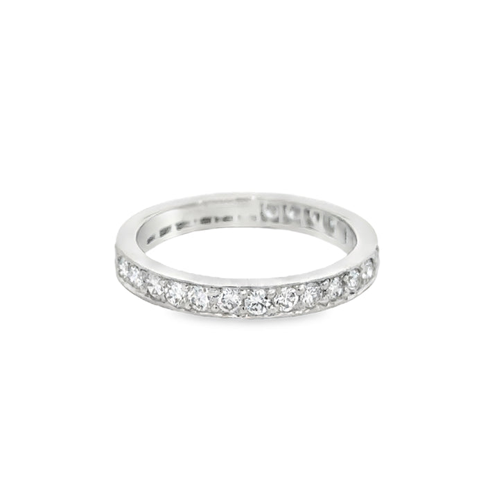 Pre-Owned Tiffany &amp; Co. Approx. 0.75 CTW Diamond Platinum Eternity Band