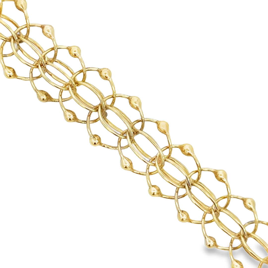 14K Yellow Gold Charm Bracelet
