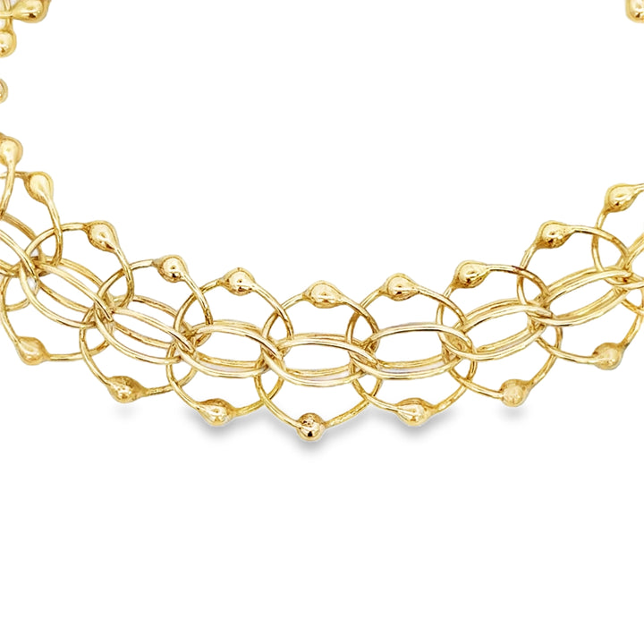 14K Yellow Gold Charm Bracelet
