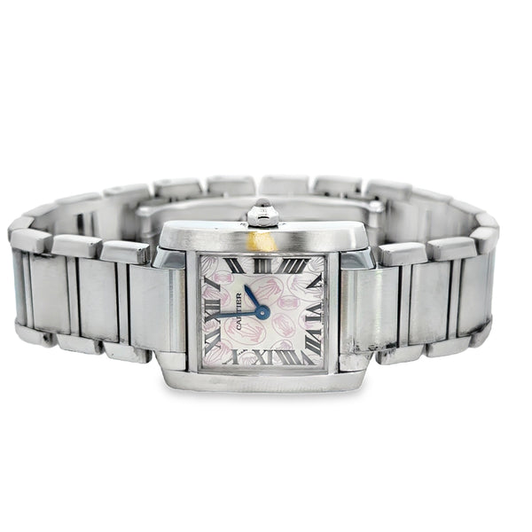 Pre-Owned Ladies Cartier Stainless Steel Watch
