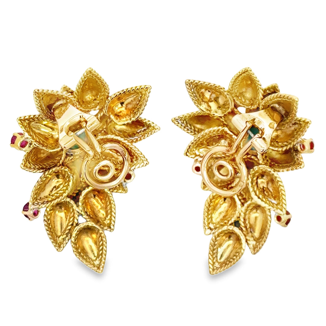 Colored Stone Earring