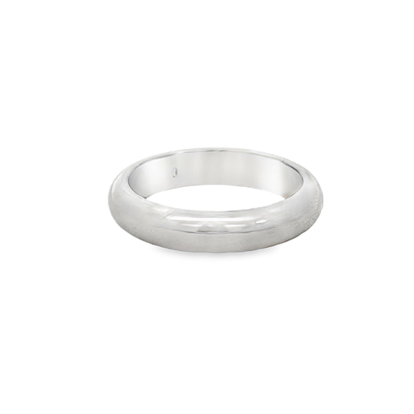 Cartier 4mm Platinum Band Ring