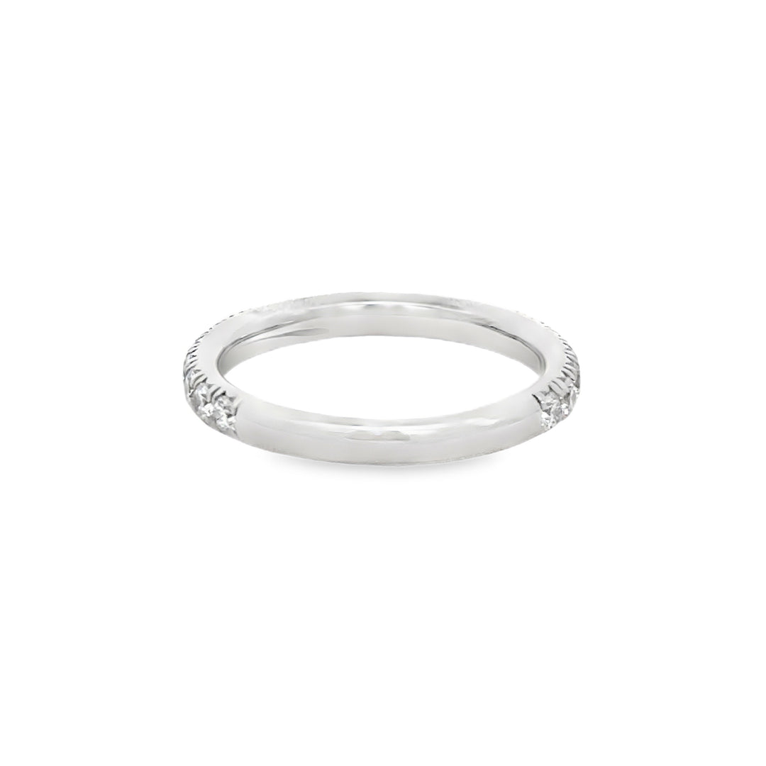 0.60 CTW Diamond 14K White Gold Band Ring