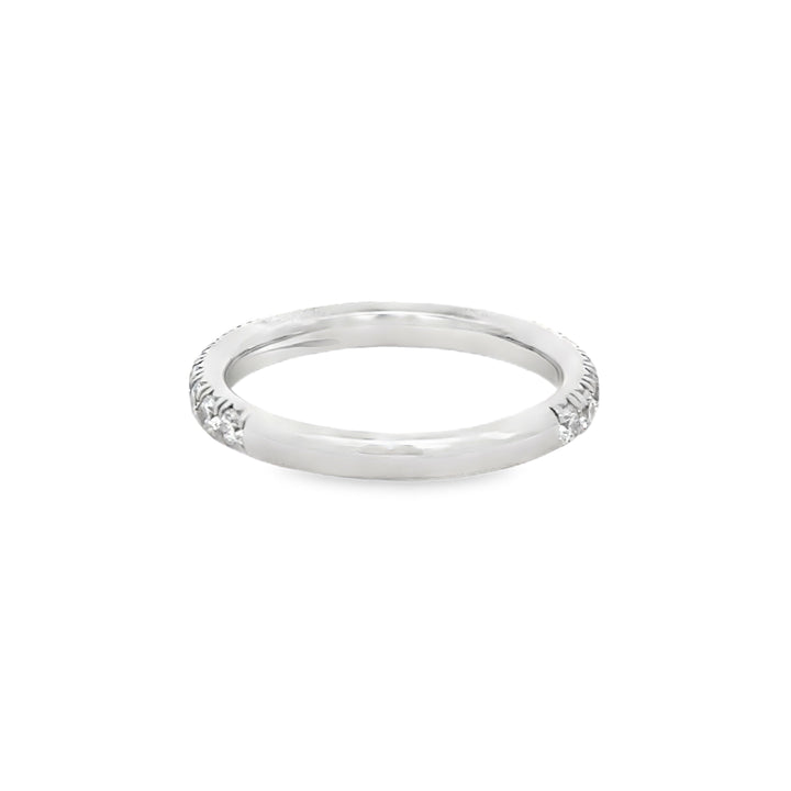 0.60 CTW Diamond 14K White Gold Band Ring