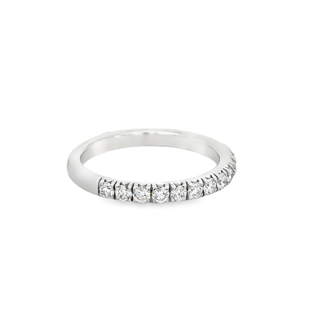 0.60 CTW Diamond 14K White Gold Band Ring