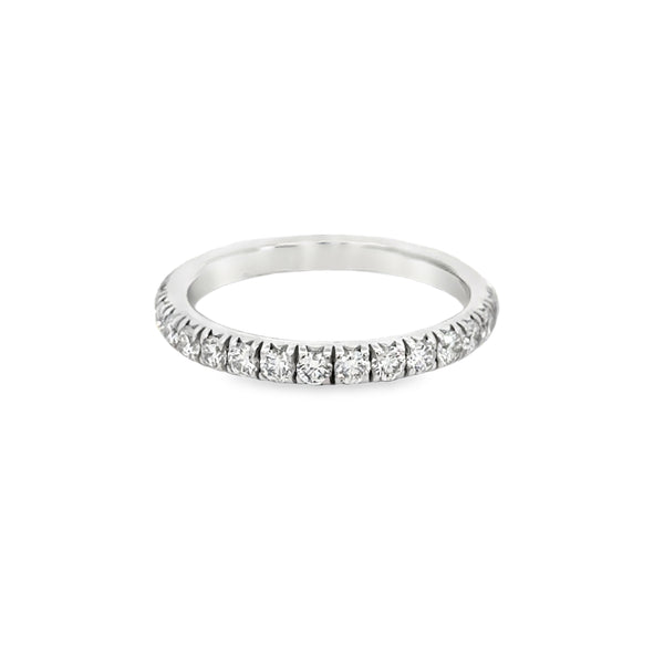 0.60 CTW Diamond 14K White Gold Band Ring
