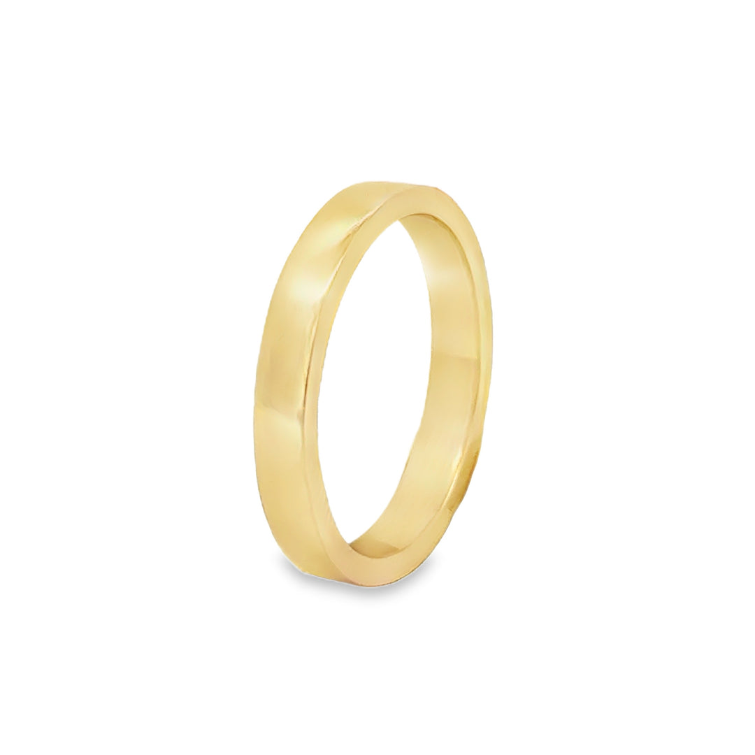 14K Yellow Gold 3mm Wedding Band