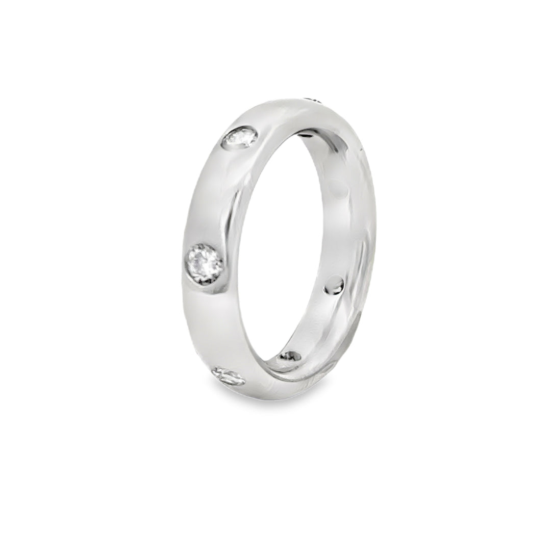0.40 CTW Diamond Platinum Band