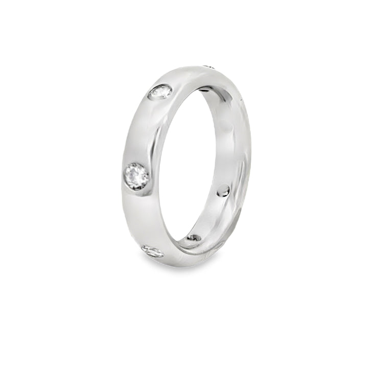 0.40 CTW Diamond Platinum Band