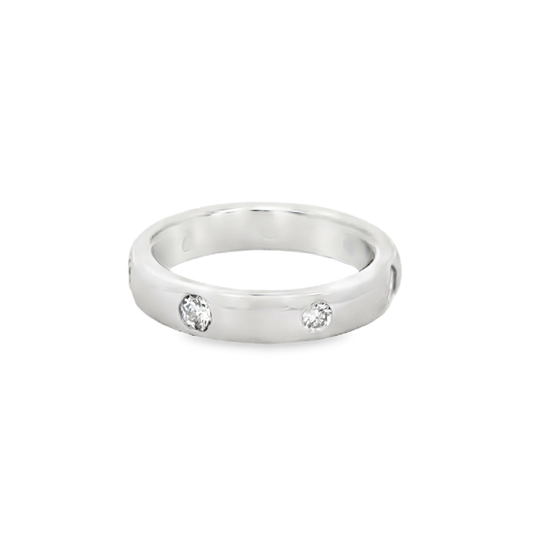 0.40 CTW Diamond Platinum Band