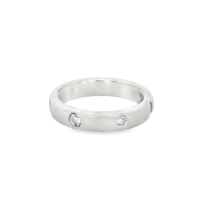 0.40 CTW Diamond Platinum Band