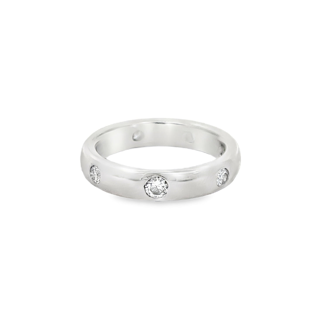 0.40 CTW Diamond Platinum Band