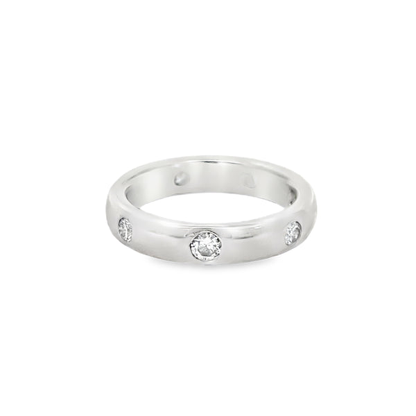 0.40 CTW Diamond Platinum Band