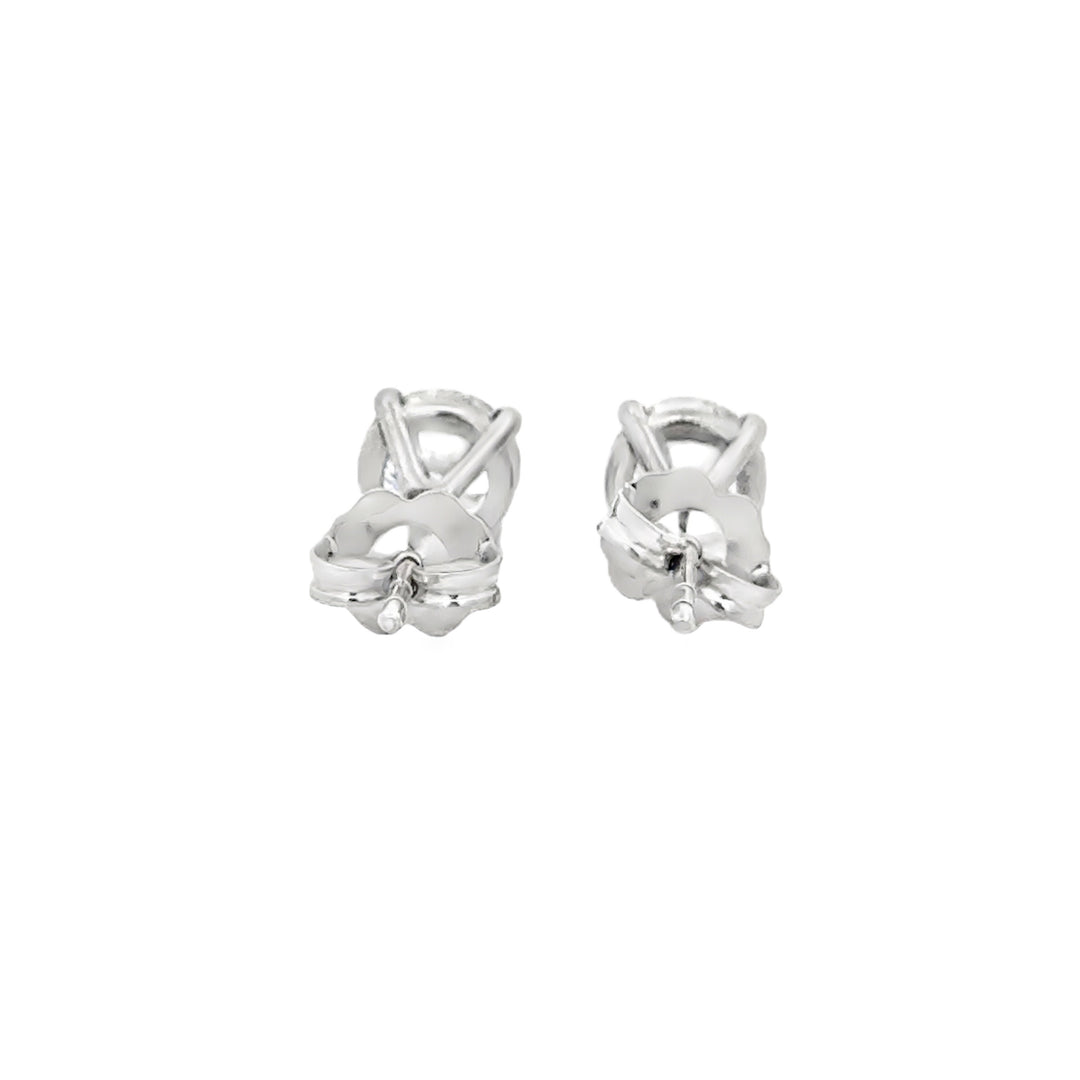Legacy 1.49 CTW GIA Certified Diamond Platinum Stud Earrings
