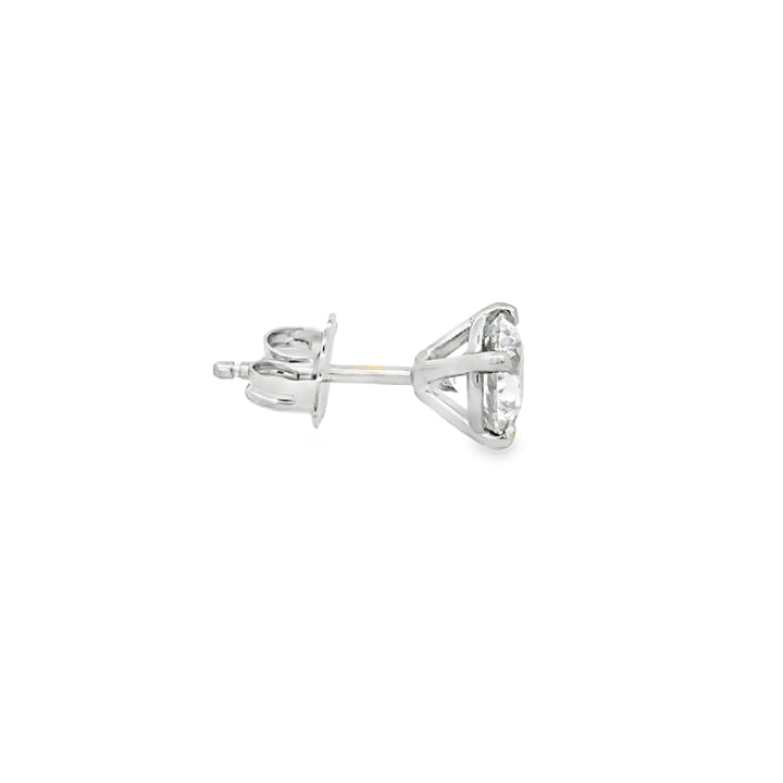Legacy 1.49 CTW GIA Certified Diamond Platinum Stud Earrings