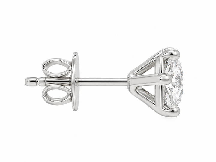 Legacy 1.49 CTW GIA Certified Diamond Platinum Stud Earrings
