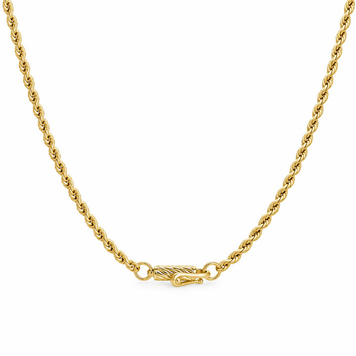 14K Yellow Gold 16" Rope Chain