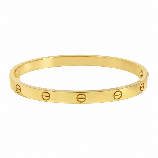 Pre-Owned Cartier Love Bracelet Medium Model 18K Yellow Gold Bracelet