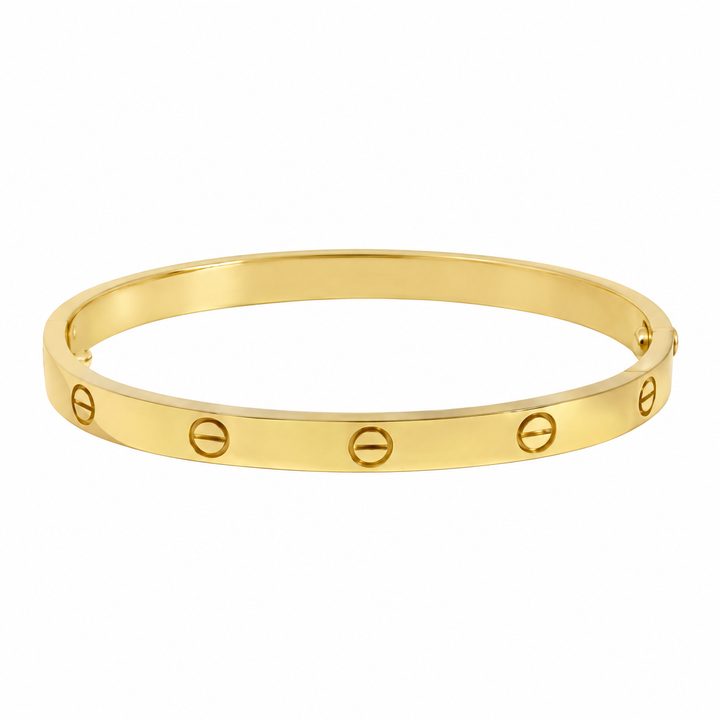 Pre-Owned Cartier Love Bracelet Medium Model 18K Yellow Gold Bracelet
