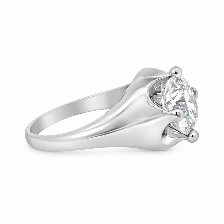 Pre-Owned Bulgari 3.00 CTW Diamond Platinum Engagement Ring