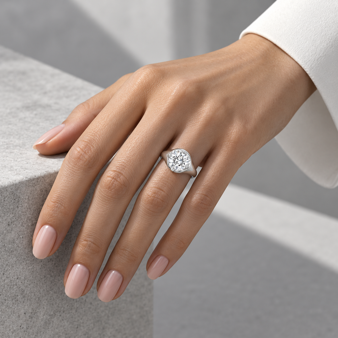 Pre-Owned Bulgari 3.00 CTW Diamond Platinum Engagement Ring