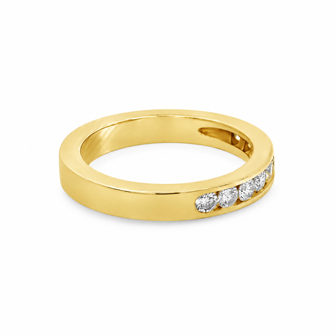 0.36 CTW Diamond Band in 14K Yellow Gold