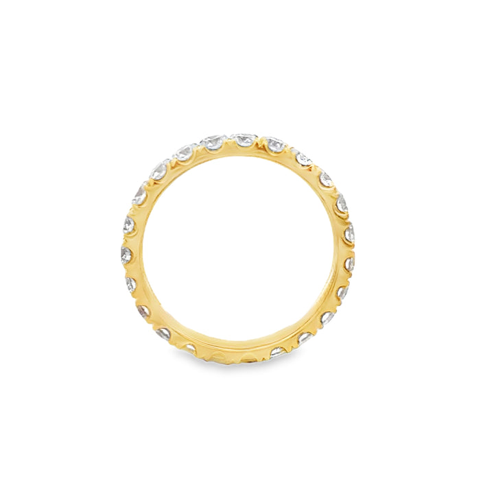 1.84 CTW Diamond Eternity Band in 18K Yellow Gold