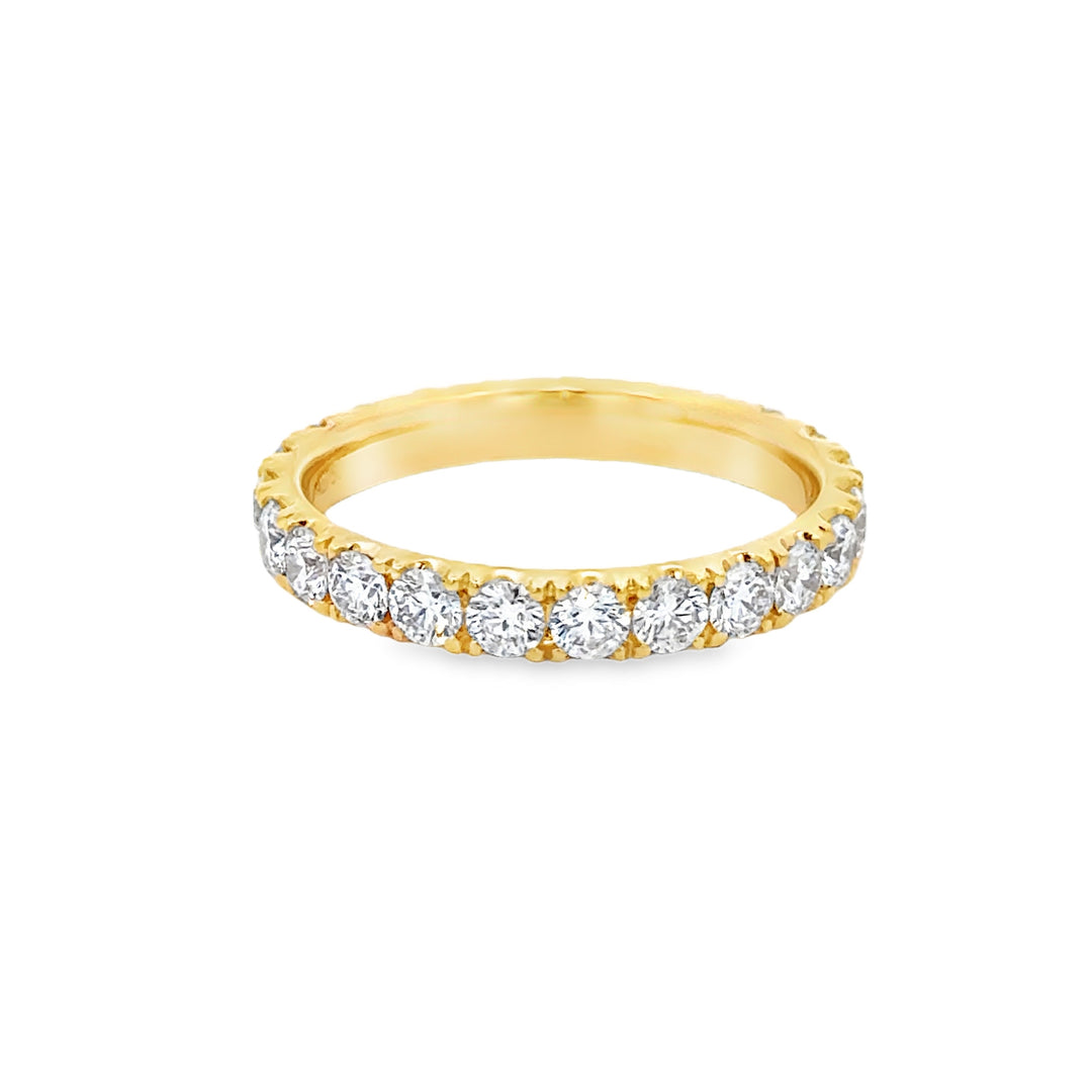 1.84 CTW Diamond Eternity Band in 18K Yellow Gold