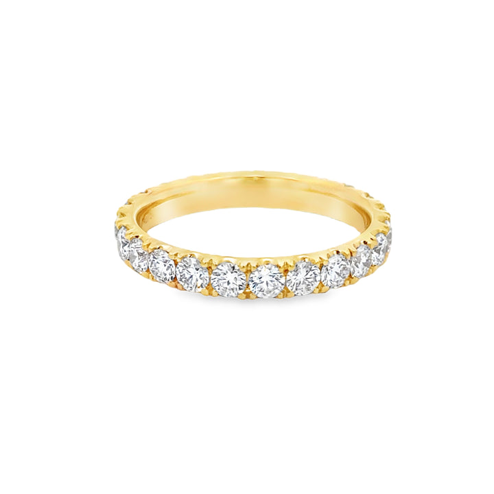 1.84 CTW Diamond Eternity Band in 18K Yellow Gold