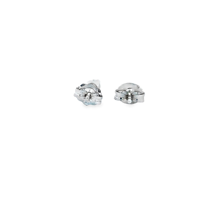 0.12 CTW Diamond 14K White Gold Mini Stud Earrings
