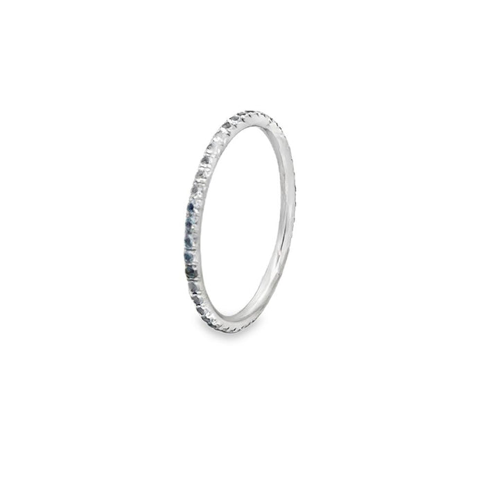 Pre-Owned Tiffany & Co. Aquamarine Eternity Band