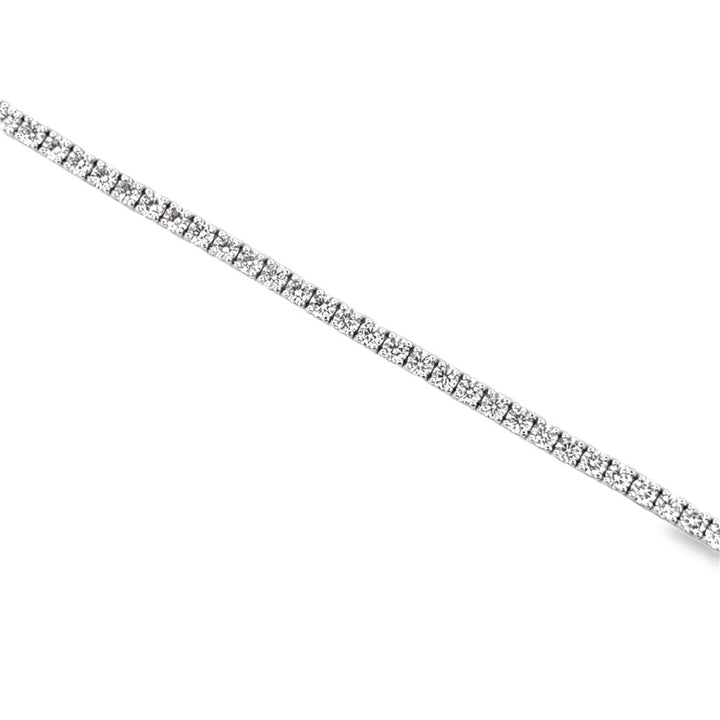 4.30 CTW Diamond Tennis Bracelet in 14K White Gold