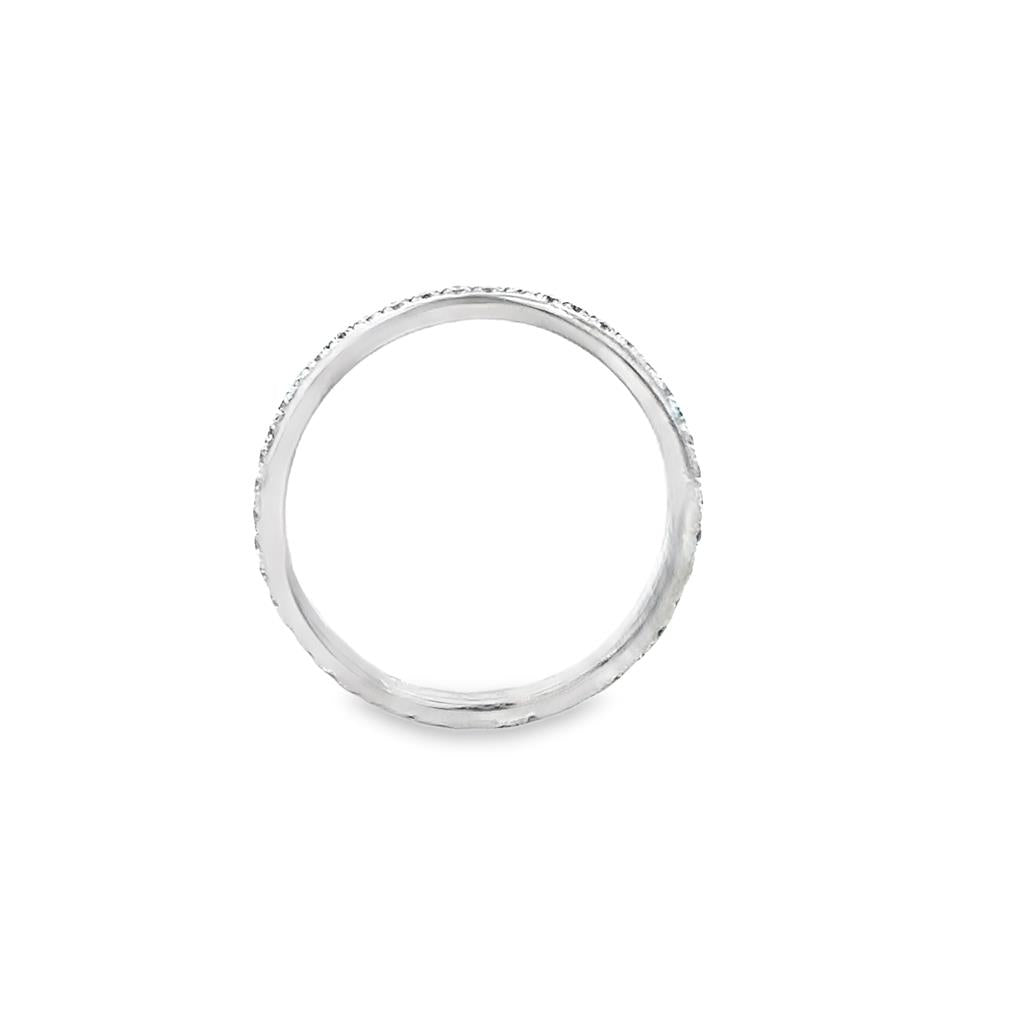 0.40 CTW Diamond Eternity Band in 18K White Gold
