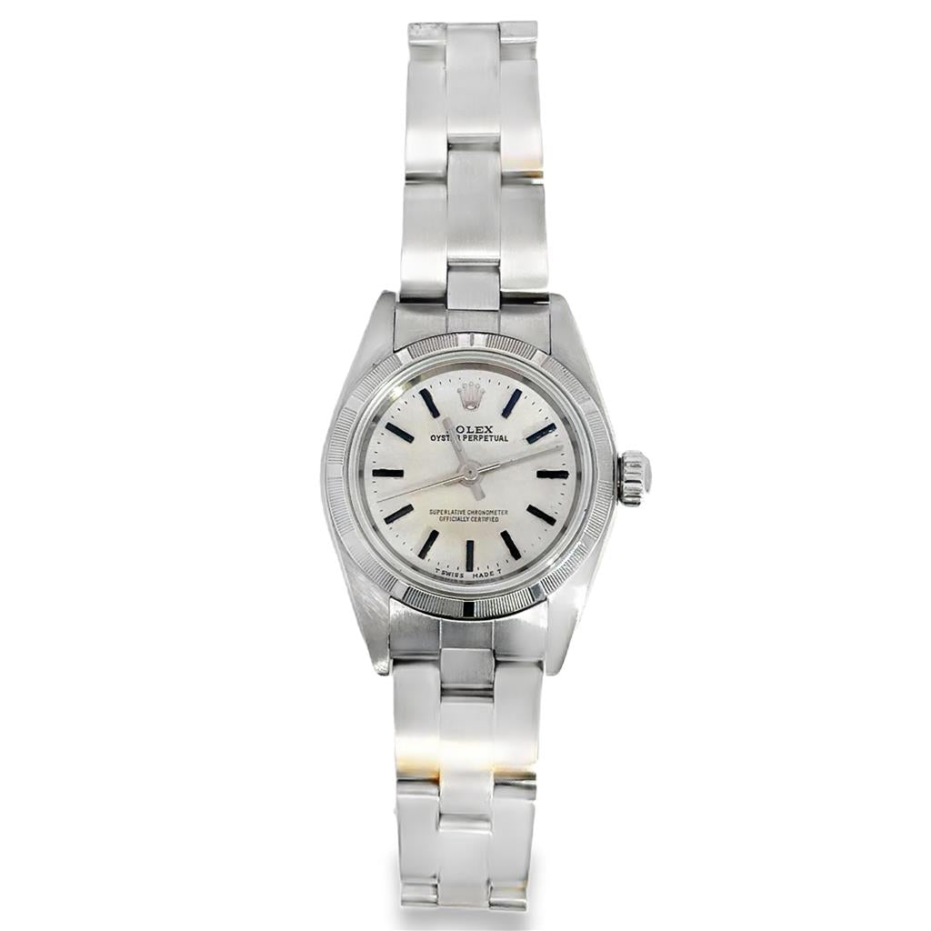 Pre-Owned Ladies 1999 Rolex Oyster Perpetual Stainless Steel Automatic Watch – Model 76030