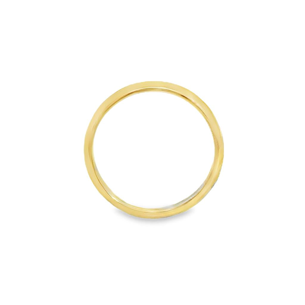 14K Yellow Gold 4mm Wedding Band