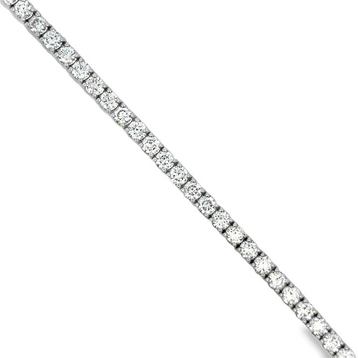 6.24 CTW Diamond 14K White Gold Tennis Bracelet